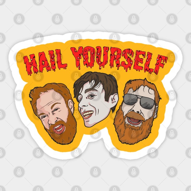 Hail Yourself #2 ††† LPOTL Fan Design Sticker by CultOfRomance